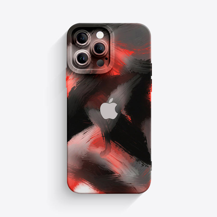 Chanceux Rouge - Coque iPhone