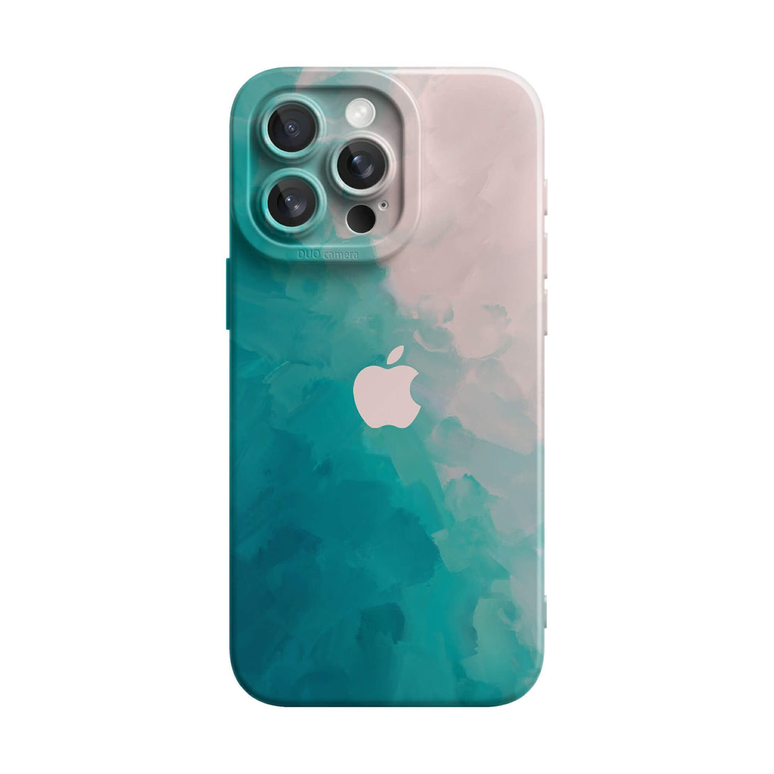 Green White - iPhone Case