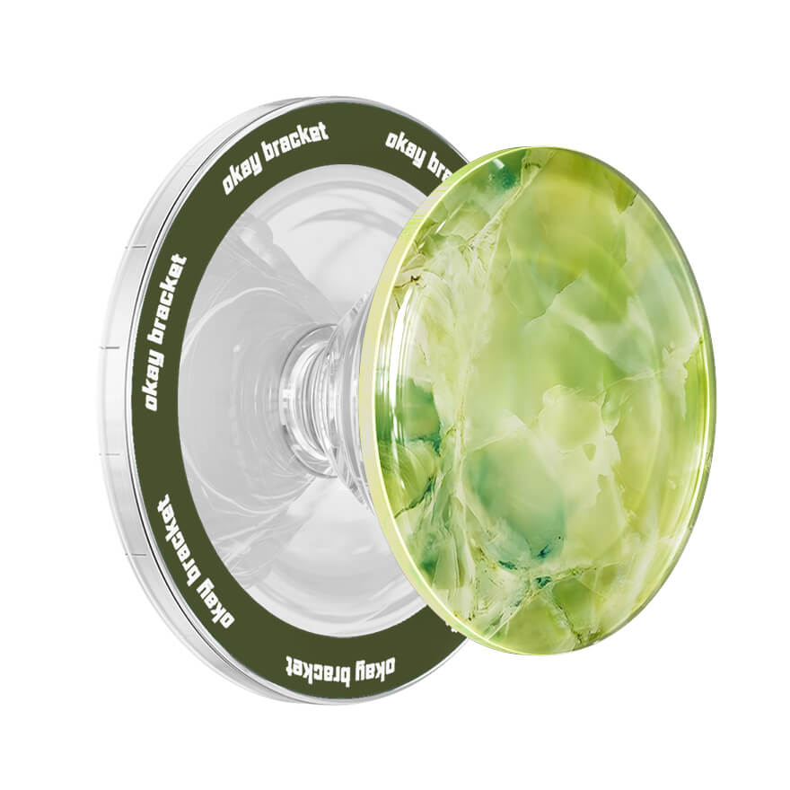 Ice Flower Jade - AirBag Grip For MagSafe