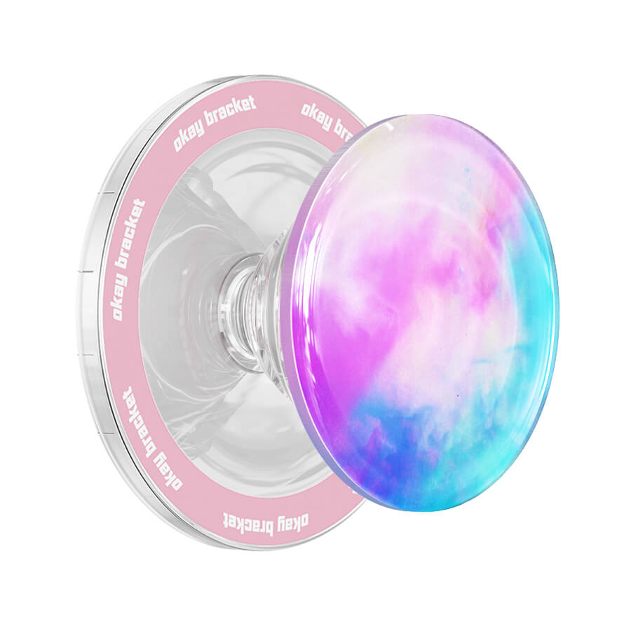 Pink Purple Fantasy - AirBag Grip For MagSafe