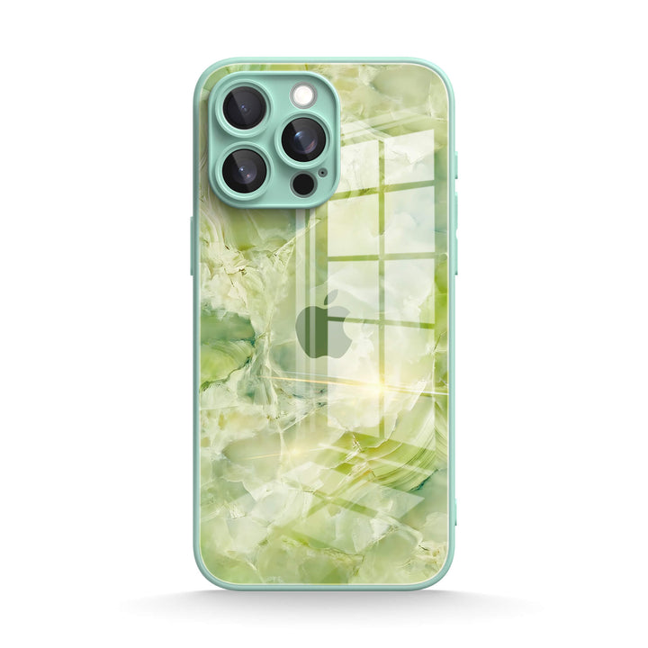 Ice Flower Jade - iPhone Case