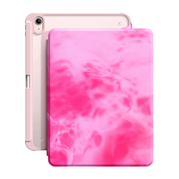 Lave Rose - Coque iPad Snap 360° Support Résistant Aux Chocs