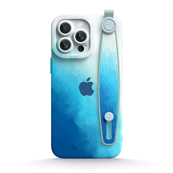 Azure Beach - iPhone Wrist Strap Case