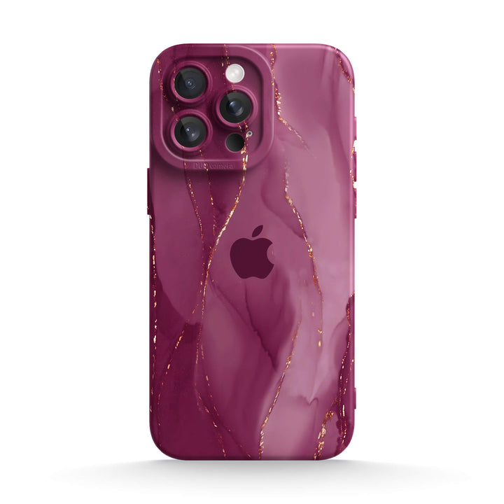 Gilt Plum Red - iPhone Case