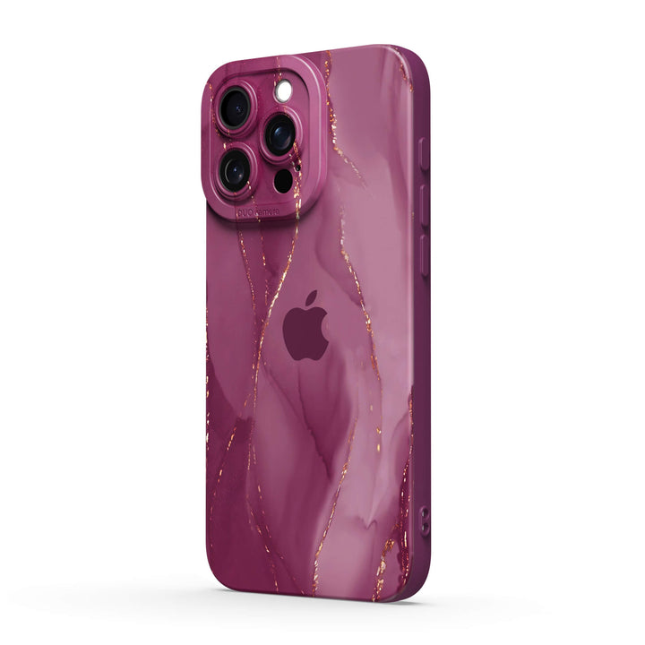 Gilt Plum Red - iPhone Case