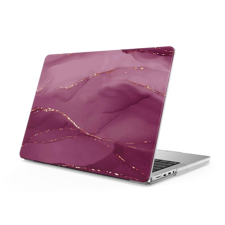 Gilt Plum Red - Macbook Case