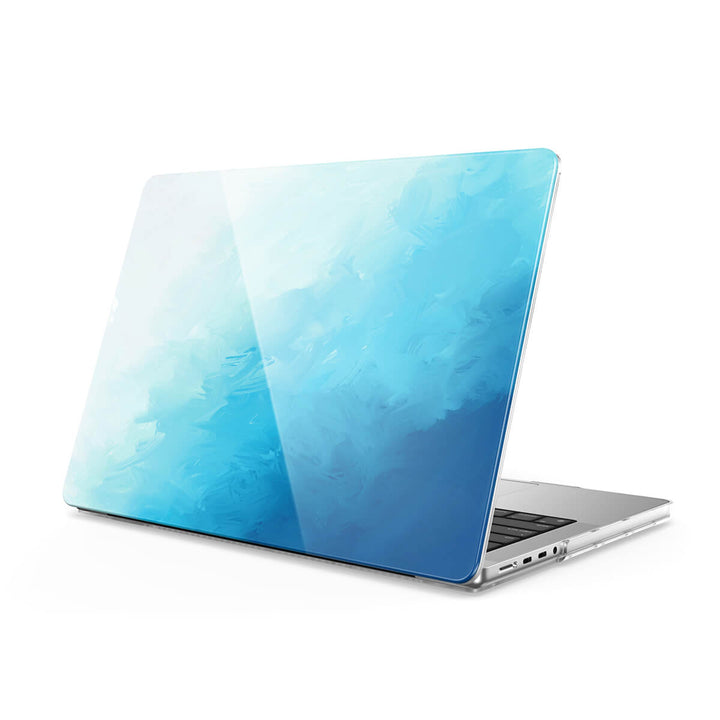 Mer Salée Bleue - Coque MacBook