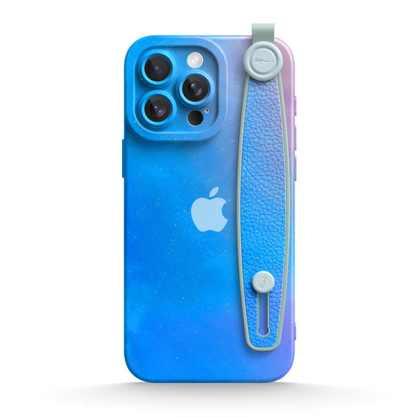 Pole Star-Blue Ocean - iPhone Wrist Strap Case