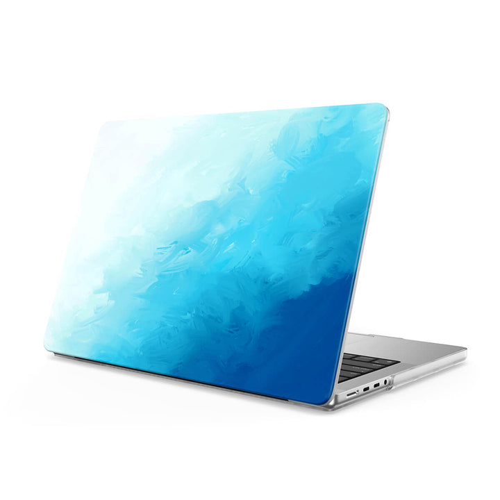 Mer Salée Bleue - Coque MacBook