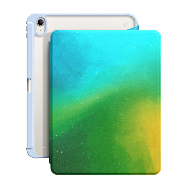 Polar-Green To Yellow - iPad Snap 360° Stand Impact Resistant Case