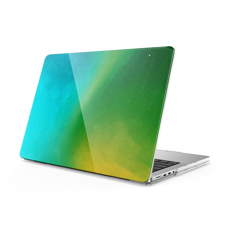 Polar-Green To Yellow - Macbook Case