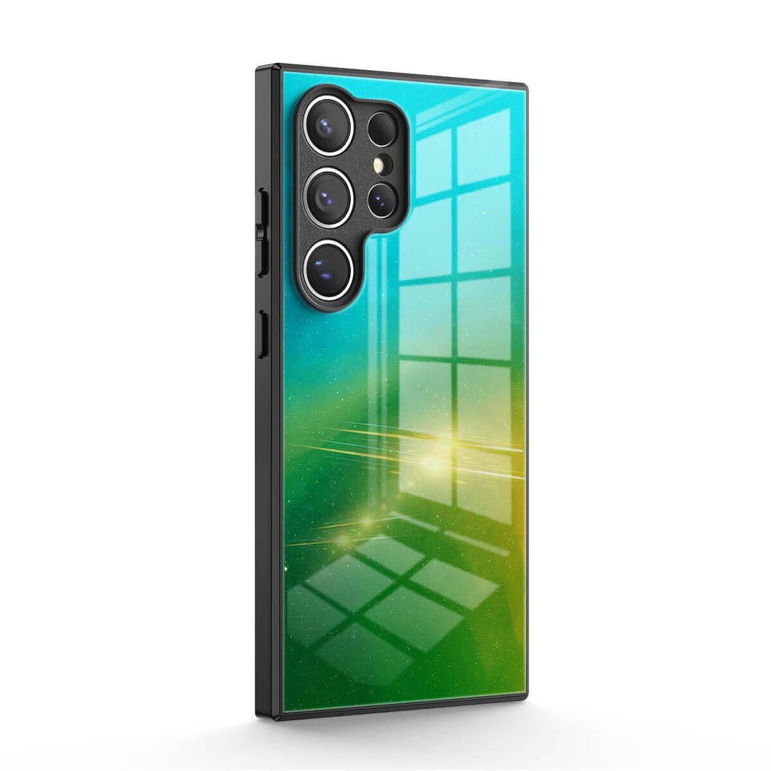 Polar-Green To Yellow - Samsung Case