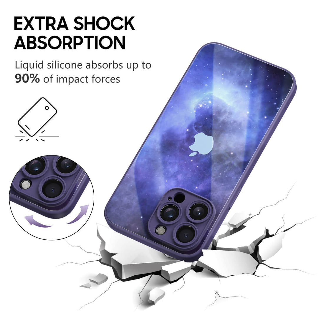 Azure Dragon Nebula - iPhone Case