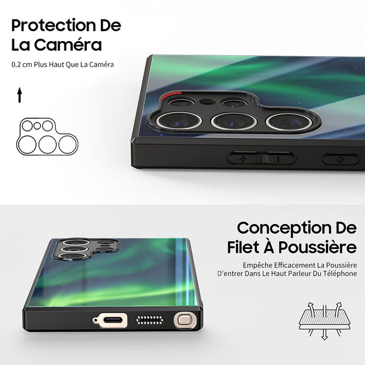 Étoile Fluorescente Bleue - Coque Samsung