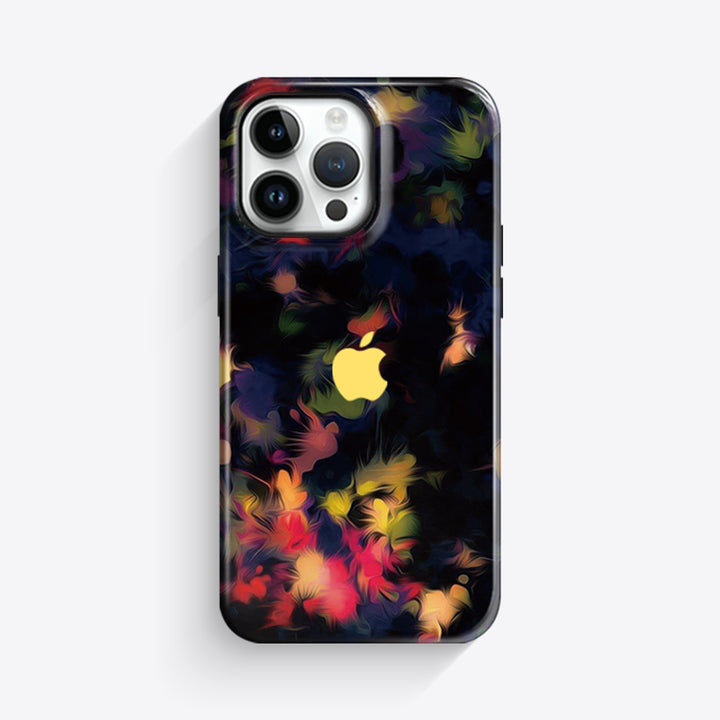 Fleurs Au Clair De Lune - Coque iPhone