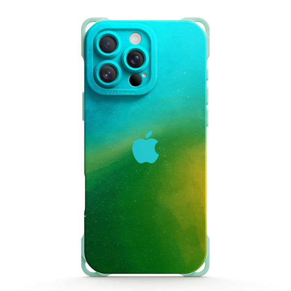Polar-Green To Yellow - iPhone Ultra Impact Resistant Protective Case