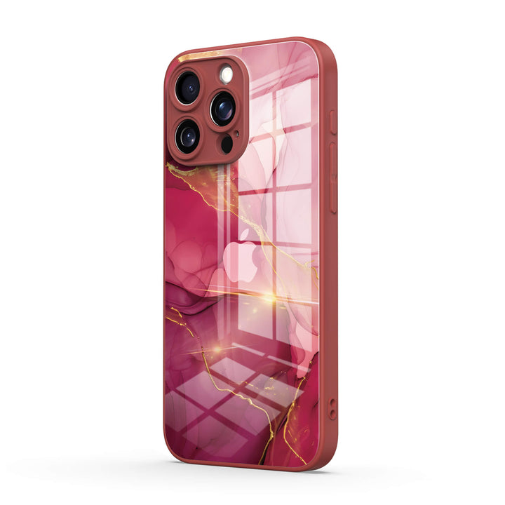 Agate Rose Gold - iPhone Case