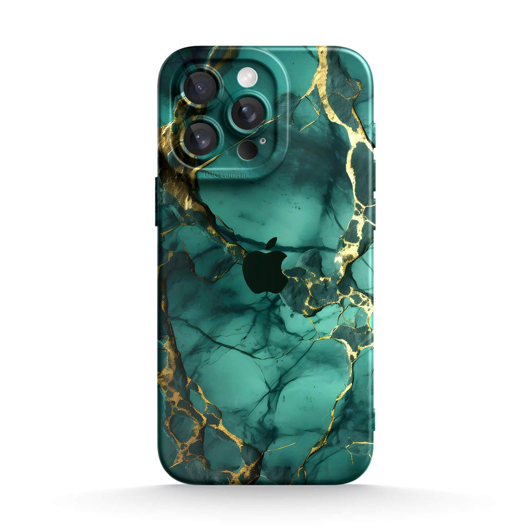 Broken Agate Green - iPhone Case