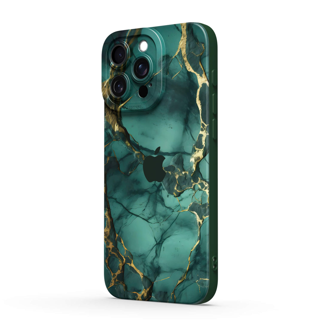 Broken Agate Green - iPhone Case