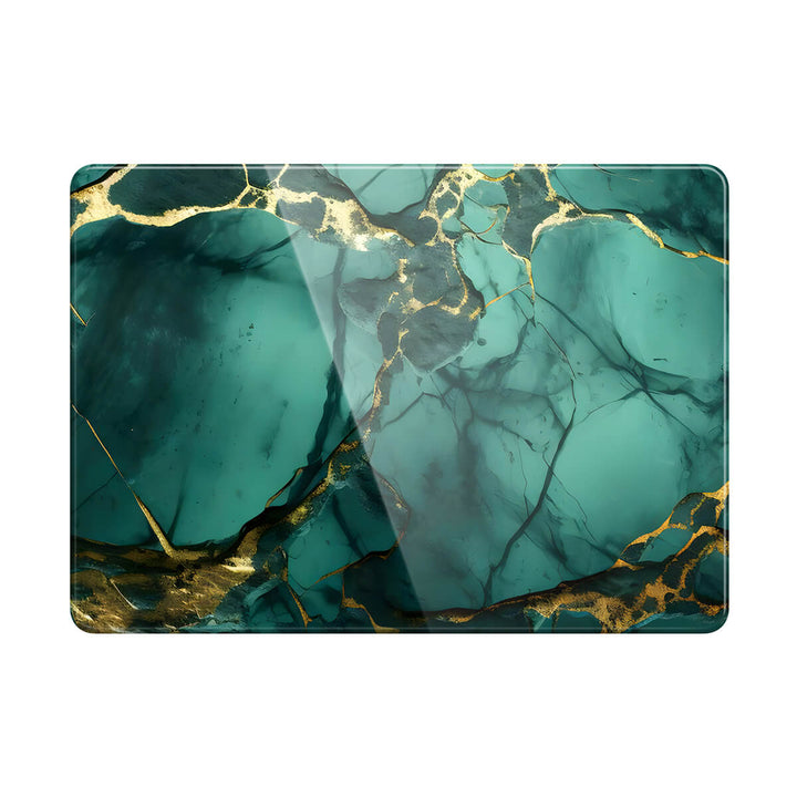 Broken Agate Green - Macbook Case