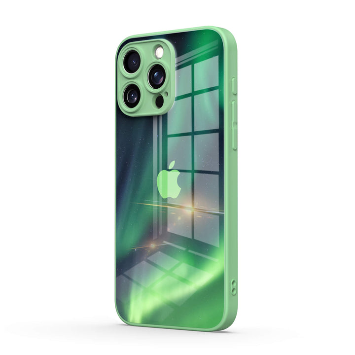 Vert Aurore - Coque iPhone