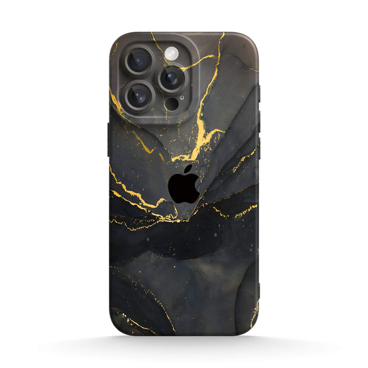 Black Gold Sand - iPhone Case