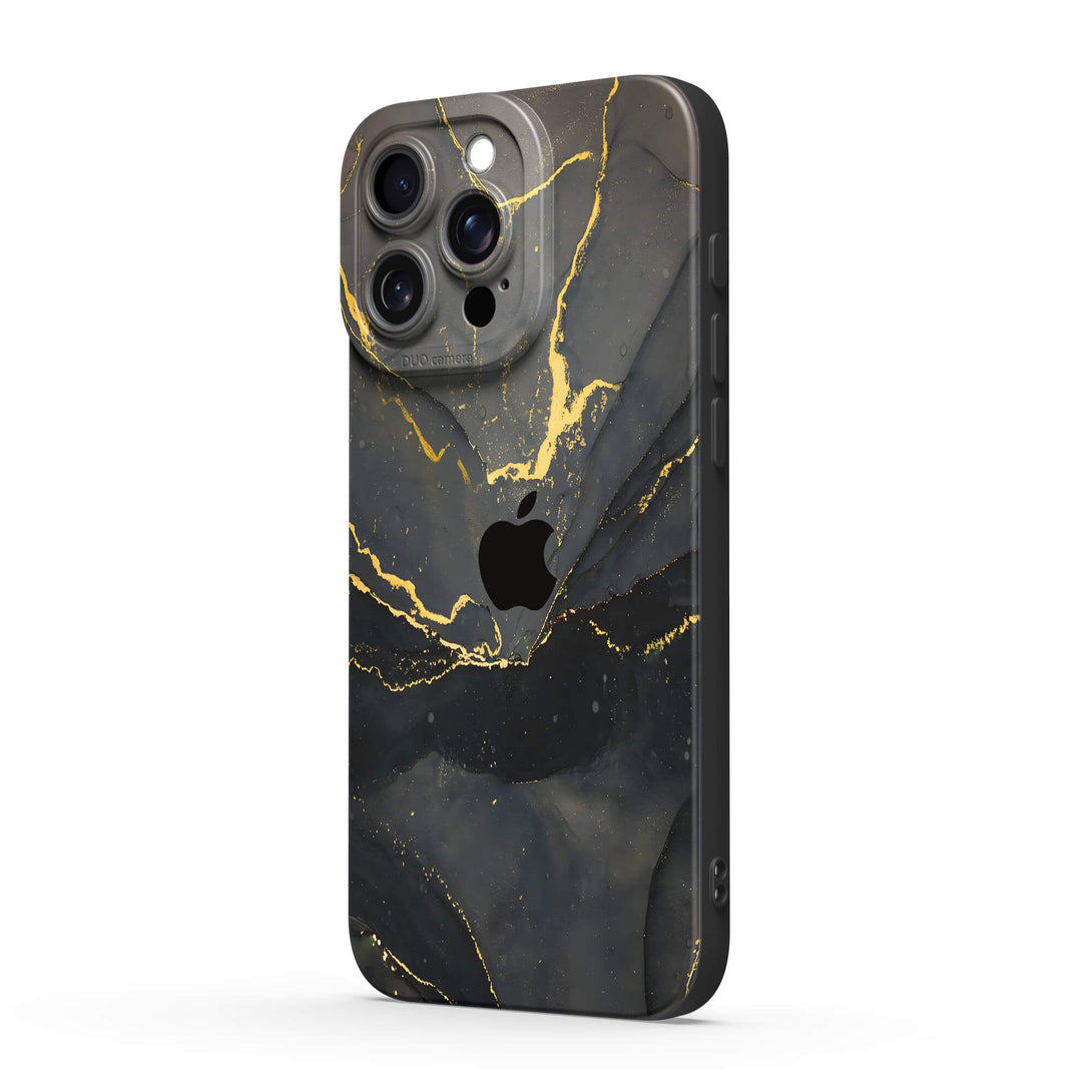 Black Gold Sand - iPhone Case