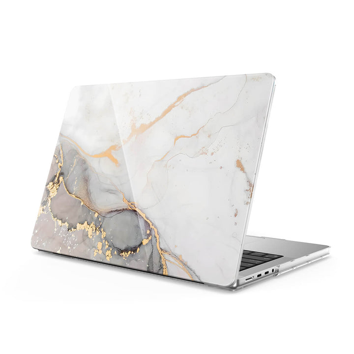 Gray Gold Sand - Macbook Case