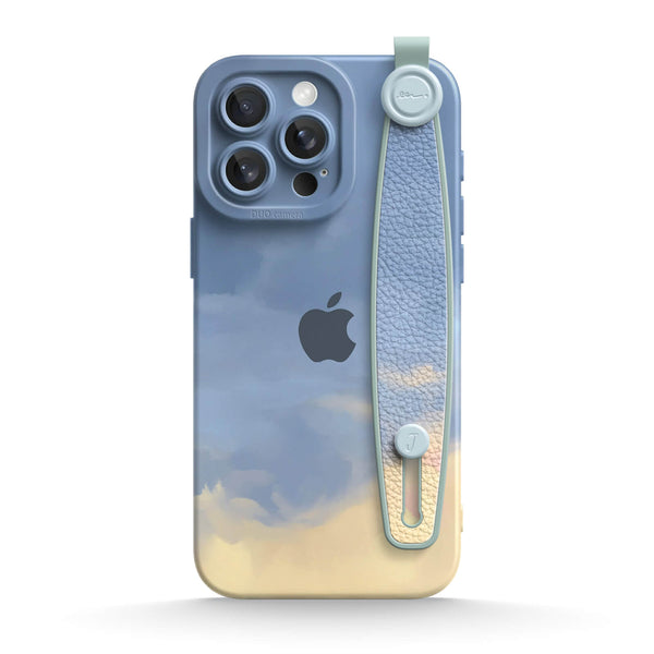 Sea Mist Color - iPhone Wrist Strap Case