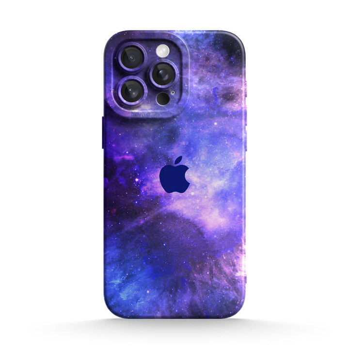 Nébuleuse Bleu Violet - Coque iPhone