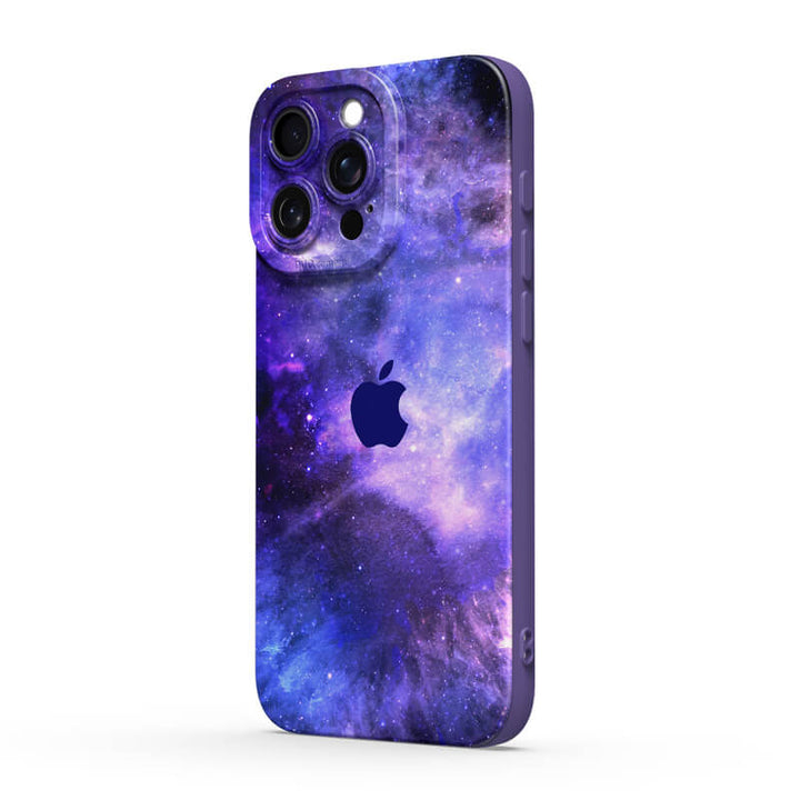 Nébuleuse Bleu Violet - Coque iPhone