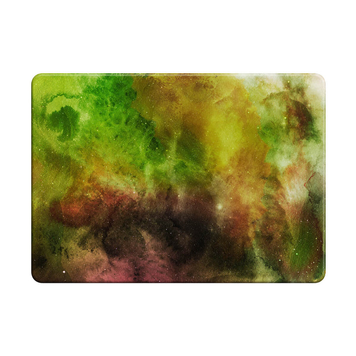 Yellow-Green Nebula - Macbook Case