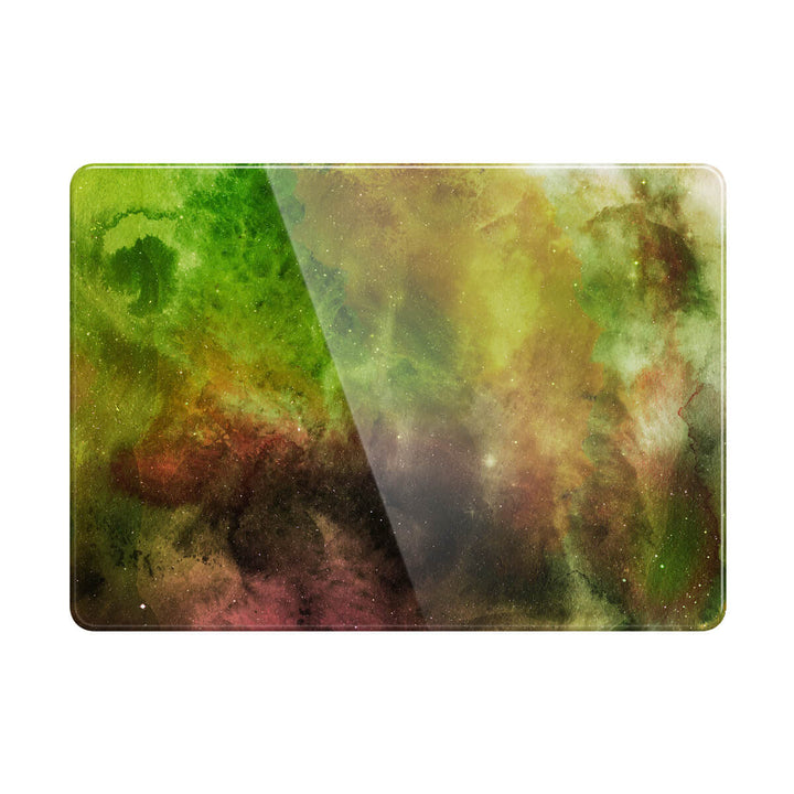 Yellow-Green Nebula - Macbook Case