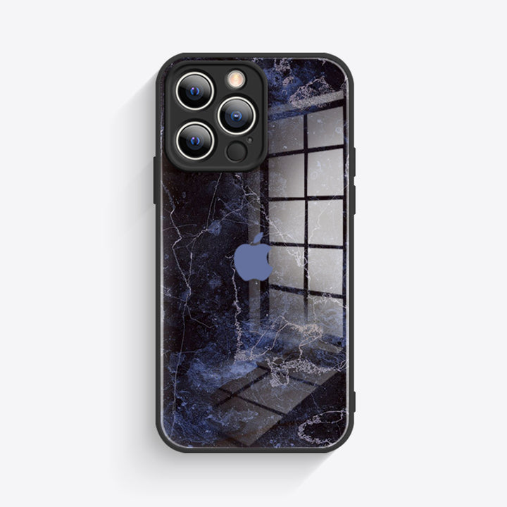 Noir Bleu - Coque iPhone