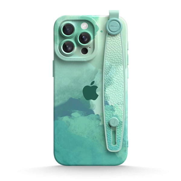 Green Forest - iPhone Wrist Strap Case