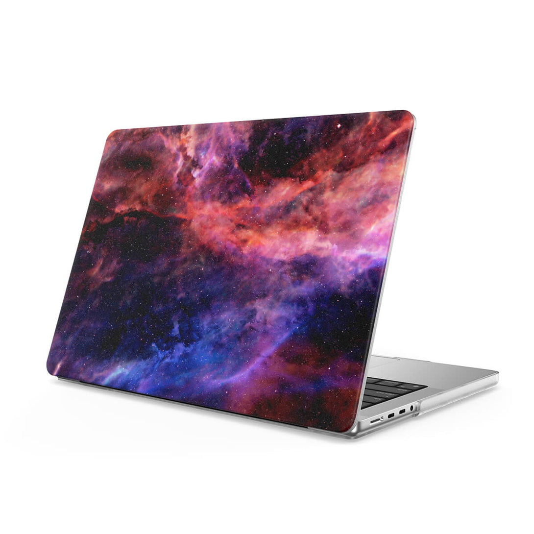 Blue Red Nebula - Macbook Case