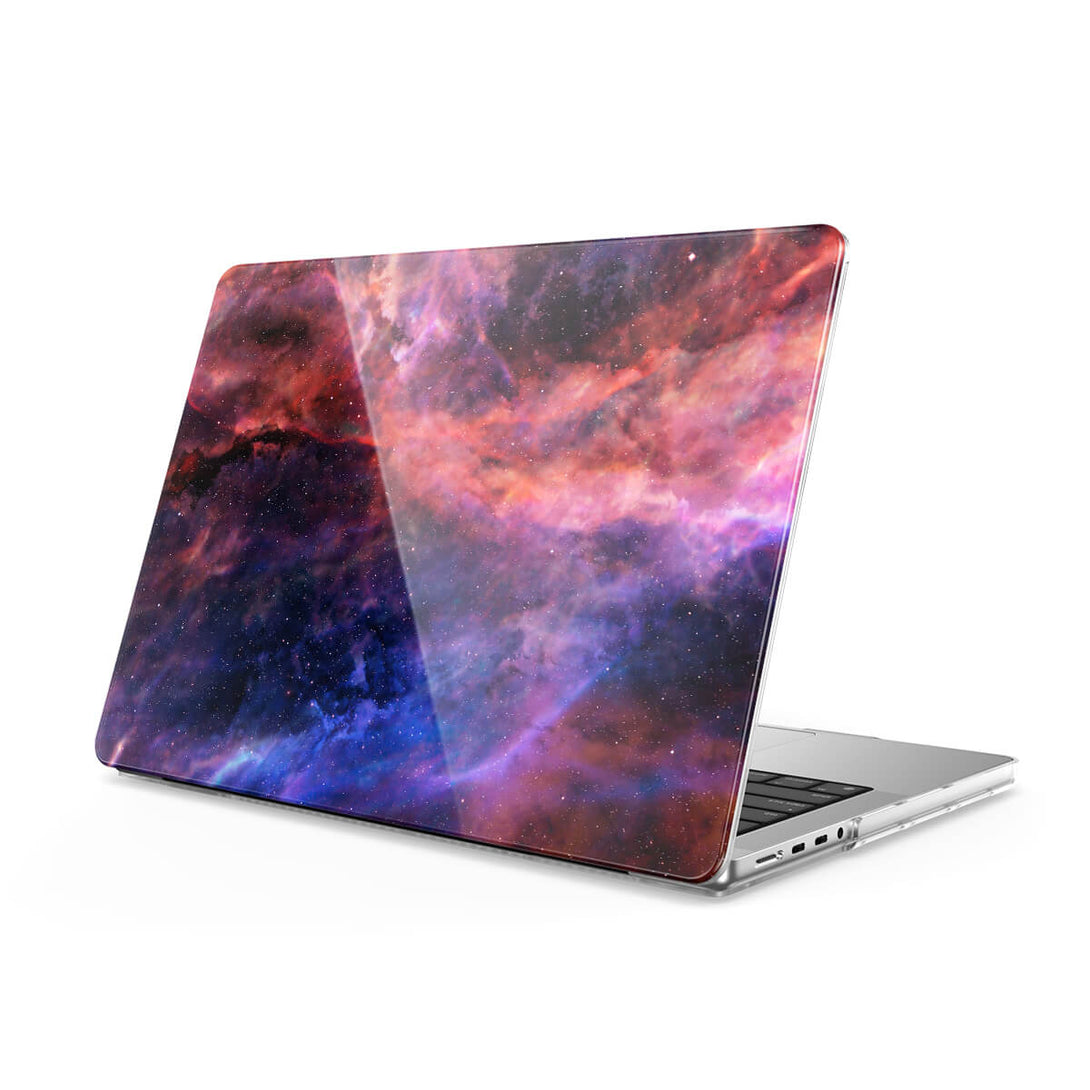 Blue Red Nebula - Macbook Case