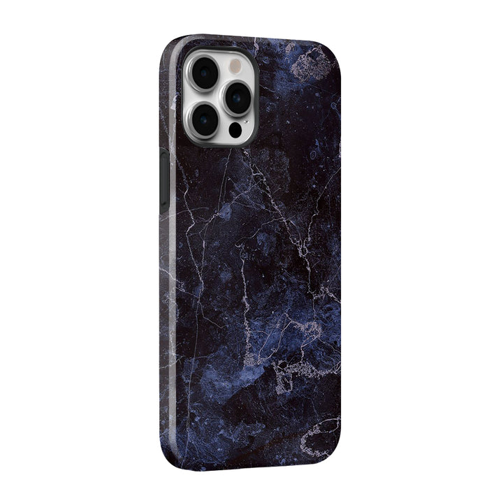 Noir Bleu - Coque iPhone