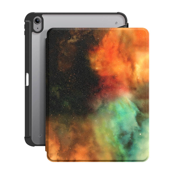 Nébuleuse En Fusion - Coque iPad Snap 360° Support Résistant Aux Chocs