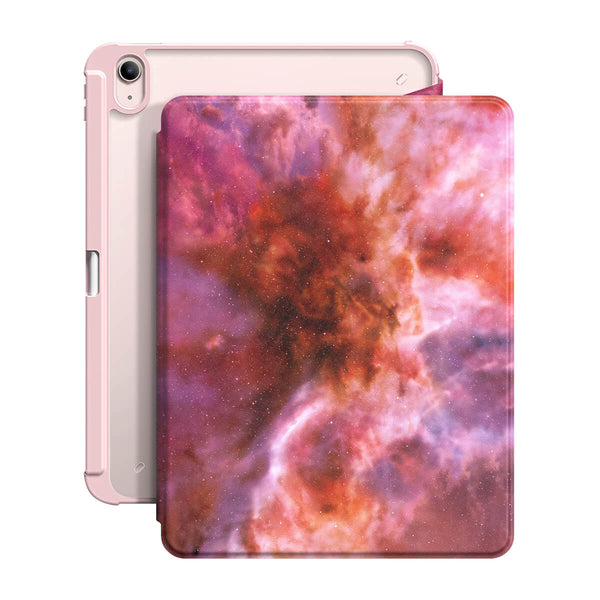 Nébuleuse De Poudre - Coque iPad Snap 360° Support Résistant Aux Chocs