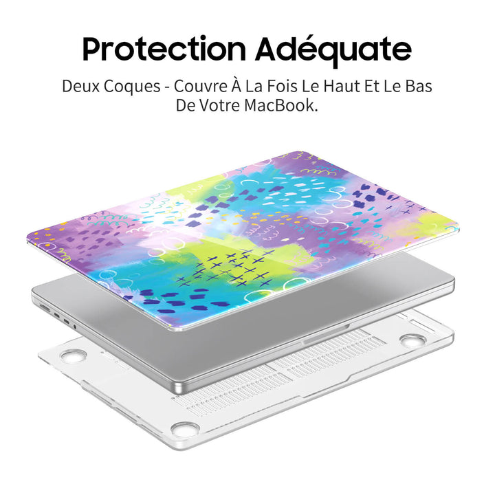 Vert Foncé - Coque MacBook