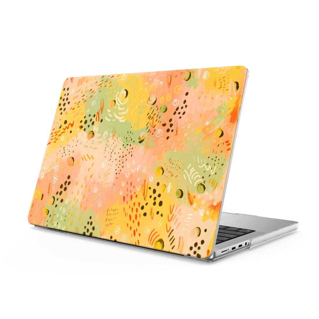 Falling Leaves Know Autumn - Macbook Case