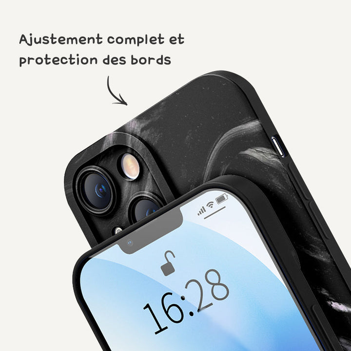 Chanceux Rouge - Coque iPhone