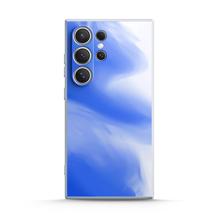 Bleu Blanc  - Coque Samsung