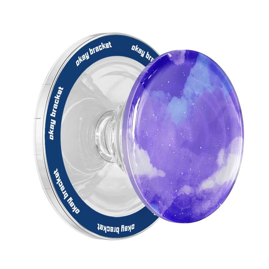 Astral Purple Blue - AirBag Grip For MagSafe