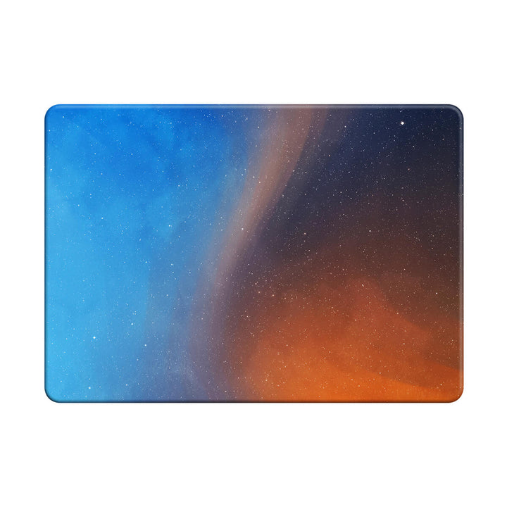 Polaire-Bleu À Orange - Coque MacBook