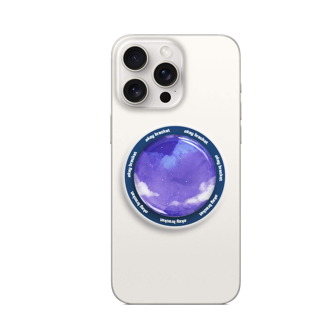 Astral Purple Blue - AirBag Grip For MagSafe