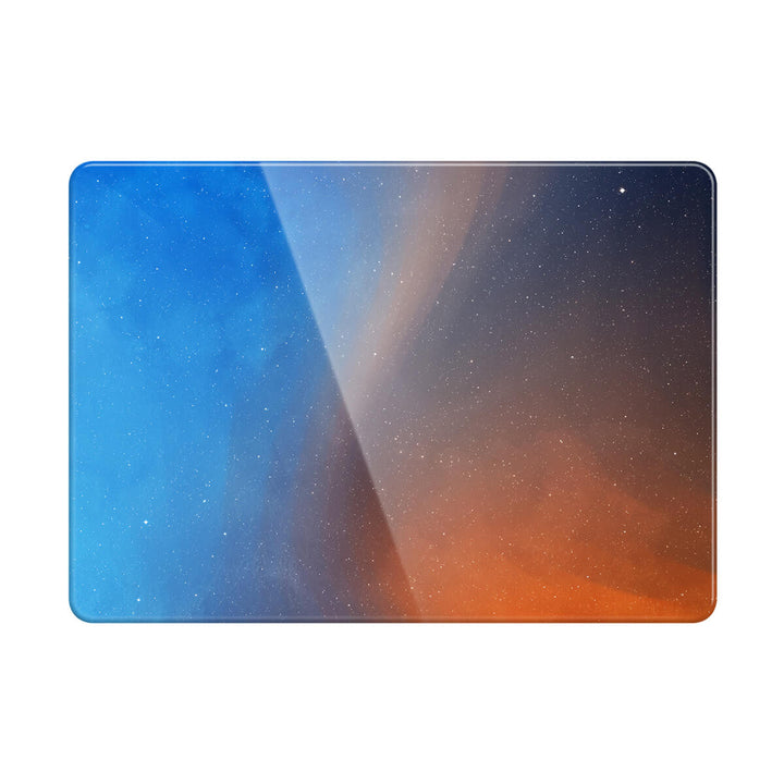 Polaire-Bleu À Orange - Coque MacBook