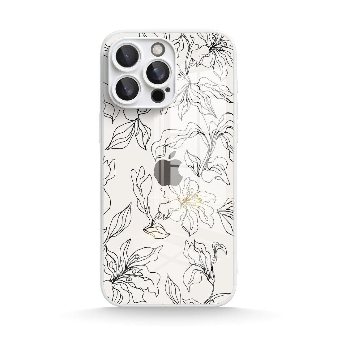Flower of Purity - iPhone Case