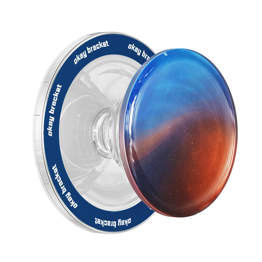 Polar-Blue To Orange - AirBag Grip For MagSafe